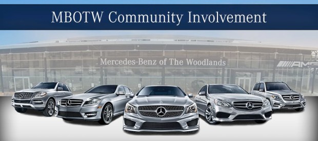 Mercedez-Benz of The Woodlands Community Involvement