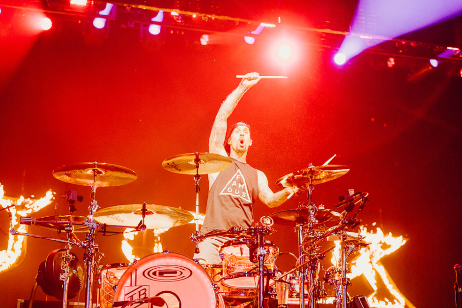 Travis Barker Drummer for Blink 182 - Photo Credit: Roshan Moayed