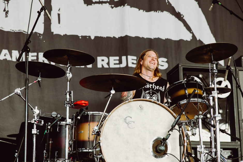 Chris Gaylor Drummer for The All-American Rejects - Photo Credit: Roshan Moayed