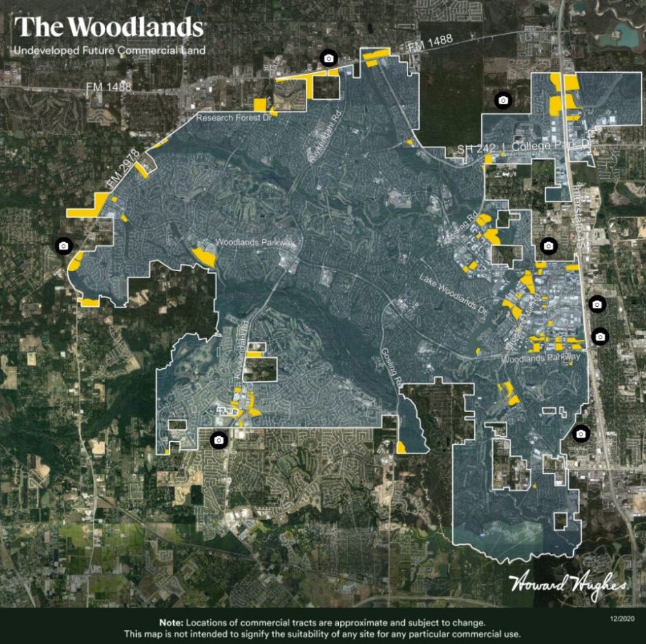 The Woodlands Undeveloped Future Commercial Land Full